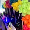 141-Piece Summer Tropical Balloon Arch Garland Kit – Hot Pink, Lime Green, Orange, Slate Blue, Yellow Latex Balloons for Hawaiian Luau, Birthday, Baby Shower, and Pool Party Decorations